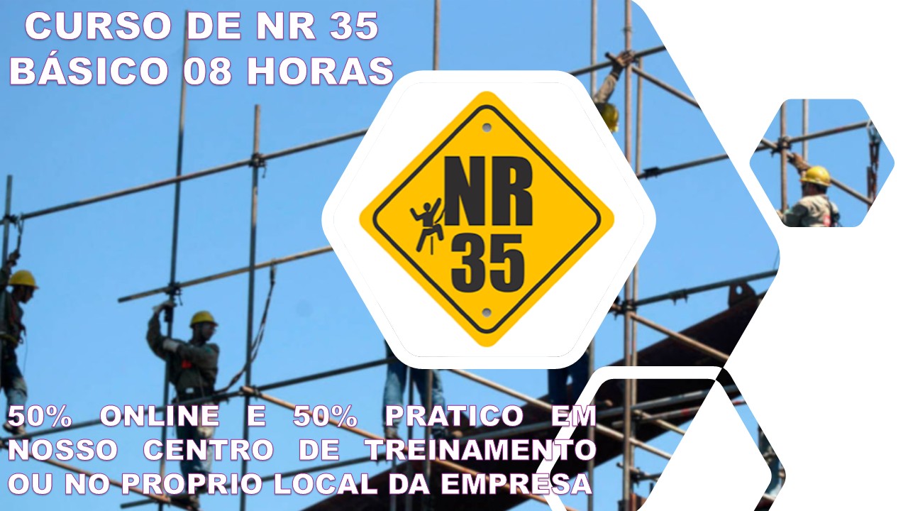 CURSO TRABALHO EM ALTURA BASICO 8 HORAS - FORMA&Ccedil;&Atilde;O